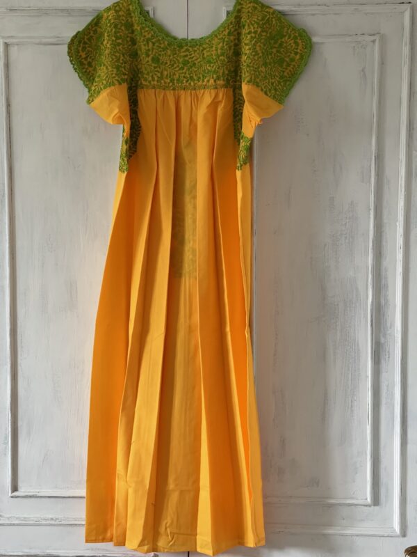 vestido san antonino amarillo 09 - Imagen 3